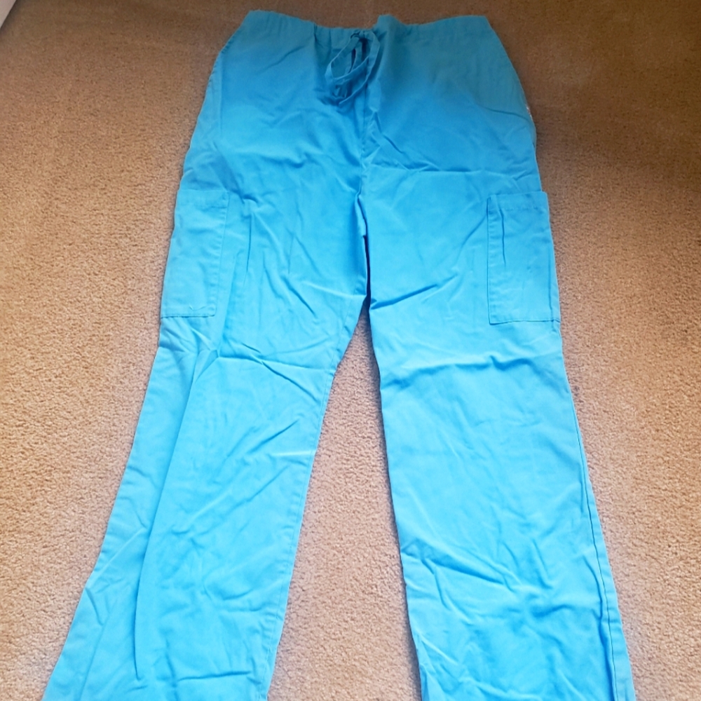 Light blue scrub pants size small
